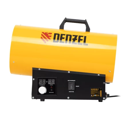 Газовая тепловая пушка GHG-15i, 15 кВт, цифровой термостат, пропан-бутан// Denzel 96478 купить в Уфе