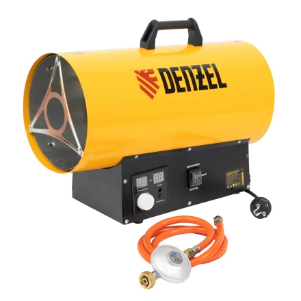 Газовая тепловая пушка GHG-15i, 15 кВт, цифровой термостат, пропан-бутан// Denzel 96478 купить в Уфе