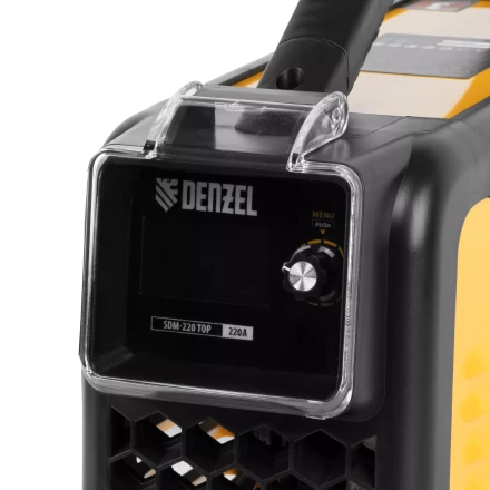 Аппарат инвертор. дуговой сварки SDM-220 Top, 220 А, ПВ 60% кейс// Denzel 94358 купить в Уфе