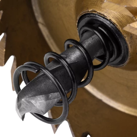 Коронка по металлу HSS, 40 мм, нитридтитановое покрытие Denzel 724112 купить в Уфе