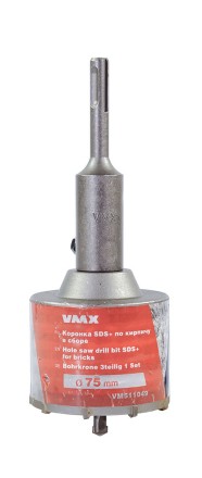 Коронка SDS+ ф75 мм по кирпичу в сборе VMX 511049 купить в Уфе