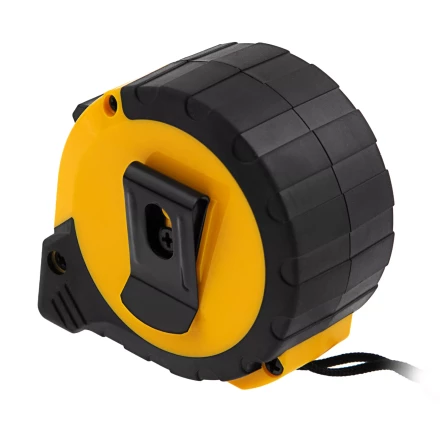 Рулетка Denzel 5м х 25мм, двухкомп. корпус, кнопка-пауза, 31543 купить в Уфе