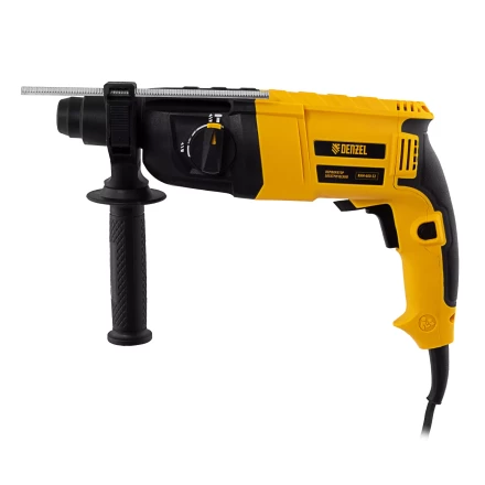 Перфоратор электрический Denzel RHH-600-22, SDS-plus, 600 Вт, 2,5 Дж, 2 реж. 26602 купить в Уфе