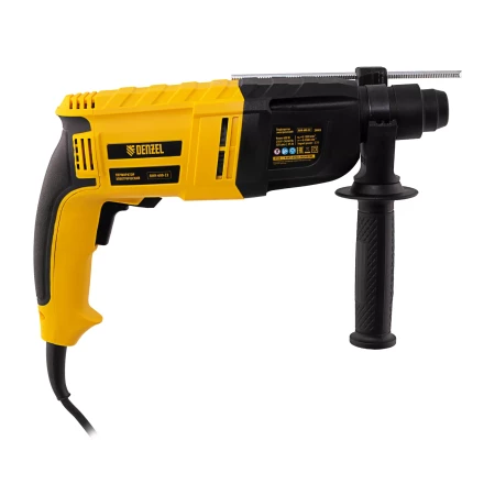 Перфоратор электрический Denzel RHH-600-22, SDS-plus, 600 Вт, 2,5 Дж, 2 реж. 26602 купить в Уфе