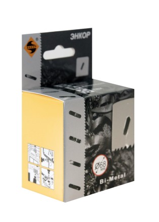 Коронка Bi-Metal Ф68 мм М3 Энкор 24168 купить в Уфе