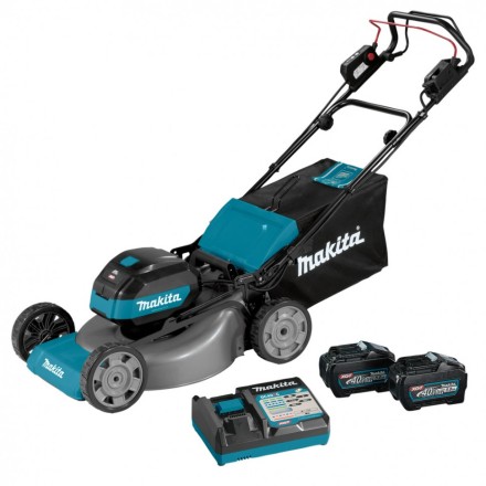 Аккумуляторная газонокосилка 53см, 40V, Makita LM002GT201 (2*5 Ач, ЗУ) купить в Уфе