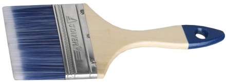 Кисть плоская STAYER &quot;AQUA-STANDARD&quot;, искусственная щетина, деревянная ручка, 100мм 01032-100 купить в Уфе