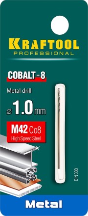 Сверла по металлу HSS-Co Оберон 29656-1 купить в Уфе