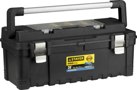 Ящик для инструмента &quot;PROWide&quot; пластиковый, STAYER Professional 38003-26 купить в Уфе
