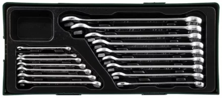 Набор ключей комбинированных 6-24мм 16предметов ложемент Jonnesway W26116ST  W26116SP 48158 купить в Уфе