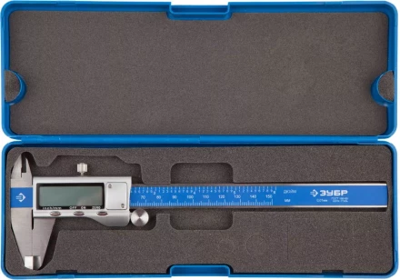 Штангенциркули электронные серия ЭКСПЕРТ ЗУБР ШЦЦ-I-150-0,01 купить в Уфе