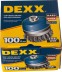 DEXX. Щетка чашечная усиленная для УШМ, жгутированная стальная проволока 0,5мм, 100ммхМ14 35106-100 купить в Уфе