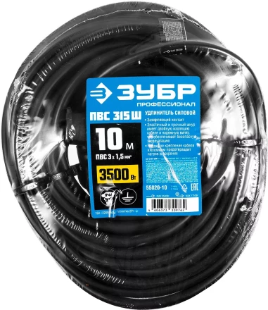 Профессиональные удлинители-шнуры ПВС 315 Ш силовые серия ПРОФЕССИОНАЛ купить в Уфе