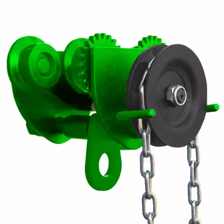 Тележка для ручных талей с цепным приводом HITCH TR100 2 т 3 м (SZ068955) купить в Уфе