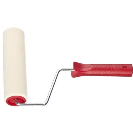 Валик ЗУБР "МАСТЕР" "ВЕЛЮР", 100% шерсть, ворс 4мм, ручка 6мм, d=40/180мм 03535-18 купить в Уфе