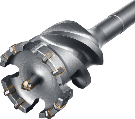 ЗУБР 80 х 500/600 мм, SDS-max проломной бур, Профессионал (29330-80-600) купить в Уфе