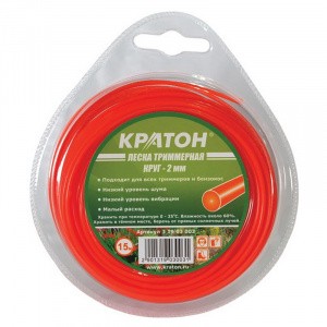 Леска триммерная Кратон Круг-2мм 3 19 03 003 купить в Уфе