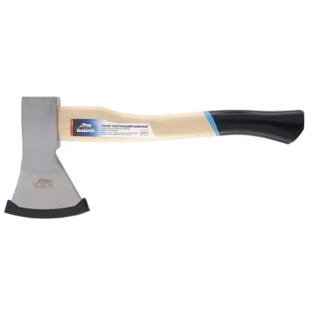 Топор плотницкий кованый деревянная рукоятка 800гр пескоструйное покрытие полотна БАРС 21654 купить в Уфе