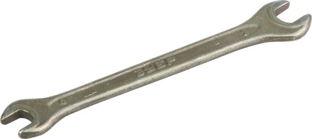 Ключ рожковый ЗУБР, серия &quot;Т-80&quot;, оцинкованный, 6х7мм 2701-06-07 купить в Уфе