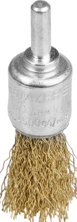 STAYER &quot;PROFESSIONAL&quot;. Щетка кистевая для дрели, витая стальная проволока 0,3мм, 17мм 35113-17 купить в Уфе
