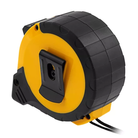 Рулетка Denzel 8м х 25мм, двухкомп. корпус, кнопка-пауза, 31544 купить в Уфе