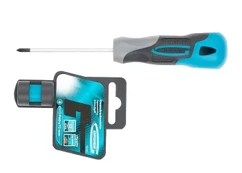 Отвертка PH0 x 75 мм, S2, трехкомпонентная рукоятка GROSS 12131 купить в Уфе