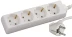 Удлинитель СВЕТОЗАР электрический с заземлением, евро, 4 гнезда, 2м SV-55043-2 купить в Уфе