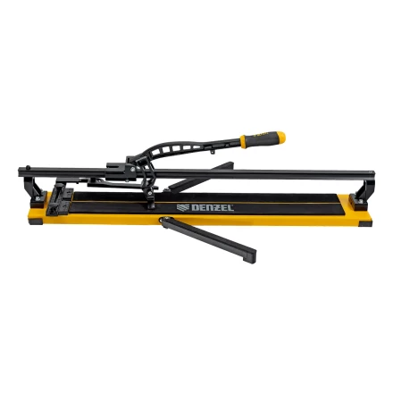 Плиткорез рельсовый Denzel 800х16мм, каретка на подш., стальная станина, усил. рукоятка-пенал 877016 купить в Уфе