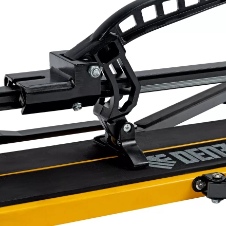 Плиткорез рельсовый Denzel 800х16мм, каретка на подш., стальная станина, усил. рукоятка-пенал 877016 купить в Уфе