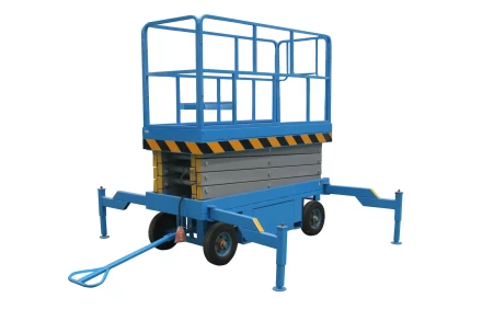 Подъемник ножничный передвижной 500 кг 6/8 м TOR SJY-0,5-6 AC 220В с выдвиж. платф. сетевой (Y) 1040095 купить в Уфе