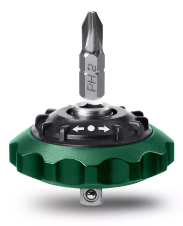 Суперкомпактная реверсивная трещотка для бит и головок 25890 купить в Уфе