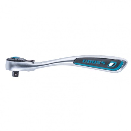 Ключ трещоточный 120 зубьев 1/4&quot; Gross 14135 купить в Уфе