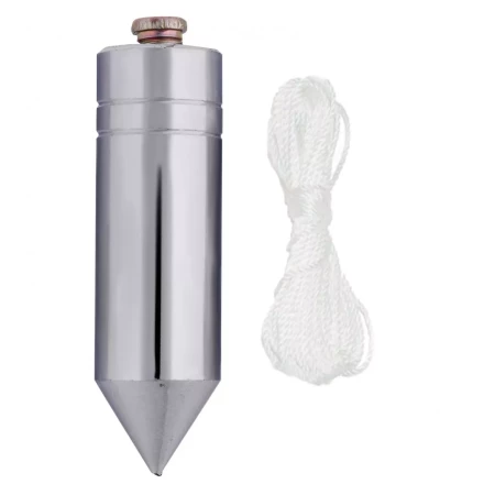 Отвес цилиндрический 300 г шнур 5 м Matrix 84888 купить в Уфе