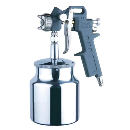 Краскораспылитель с нижним алюминиевым бачком 750ml (сопло 1,5/1,8/2,0/2,5) купить в Уфе