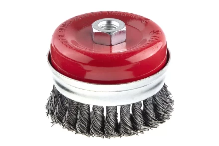 Кордщетка HAMMER чаша 85мм для УШМ витая сталь (207-111) купить в Уфе