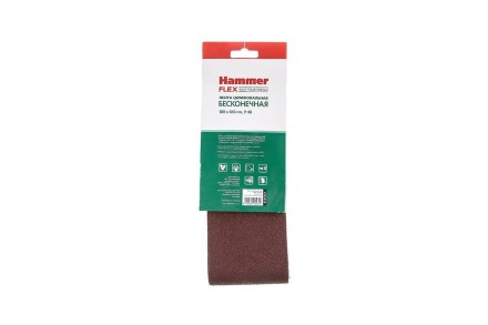 Лента шлиф. бесконечная HAMMER 100х610мм P40 купить в Уфе