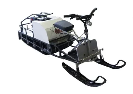 Мотобуксировщик Стем Север Эксперт 500 15 л/с электро запуск (с АКБ) с лыжным модулем купить в Уфе