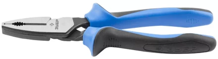 Плоскогубцы ЗУБР &quot;ПРОФЕССИОНАЛ&quot; &quot;ТИТАН&quot; комбинир, двухкомп рукоятка, увелич передаточ усилие, повыш износостойкость, 200 мм 2207-1-20 купить в Уфе