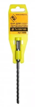 Бур SDS+  ф 7х100/160 усиленный  10/50/200 10908 купить в Уфе
