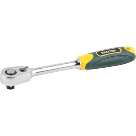 Трещотка для торцовых головок KRAFTOOL &quot;PRO&quot;, Сr-V сталь, 60 зубцов, 3/8&quot; 27794-3/8_z02 купить в Уфе