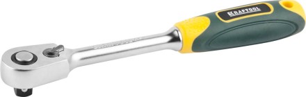 Трещотка для торцовых головок KRAFTOOL &quot;PRO&quot;, Сr-V сталь, 60 зубцов, 3/8&quot; 27794-3/8_z02 купить в Уфе