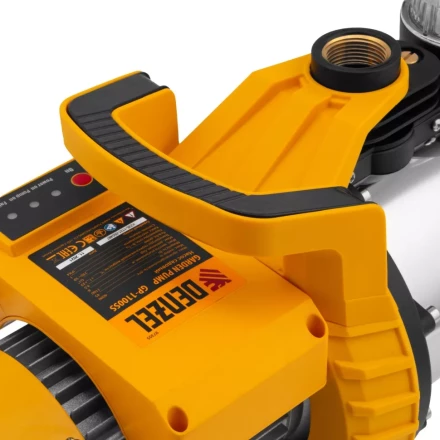 Садовый поверхностный насос Denzel 97305 GP1100SS, 1100 Вт, 4000 л/ч, подъем 45 м, пластик купить в Уфе