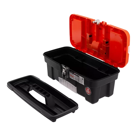 Ящик для инструмента с мет. замками 16&quot;, 410х210x175 мм Россия Stels 90746 купить в Уфе