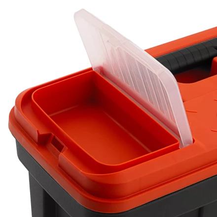 Ящик для инструмента с мет. замками 16&quot;, 410х210x175 мм Россия Stels 90746 купить в Уфе