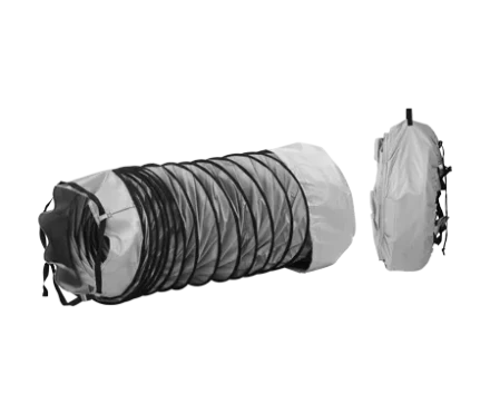 Комплект: рукав гибкий из ПВХ (400 мм, длина 6 м), сумка и фиксирующий ремень для теплогенераторов BALLU EC, EC/S, PHOEN, PHOEN/S купить в Уфе