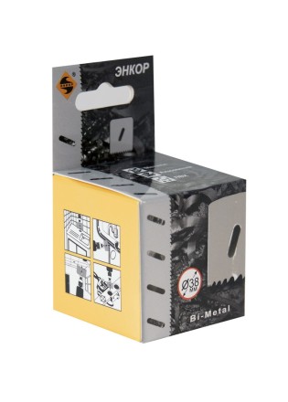 Коронка Bi-Metal Ф38 мм М3 Энкор 24138 купить в Уфе