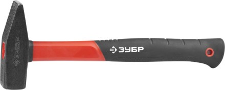 Молоток с фиберглассовой рукояткой, ЗУБР &quot;МАСТЕР&quot; 20020-10, кованый, 1000 г 20020-10 купить в Уфе
