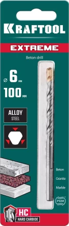 Сверла по бетону EXTREME Оберон 29166-100-06 купить в Уфе