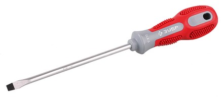 Отвертка ЗУБР &quot;ЭКСПЕРТ&quot; Cr-V, SL 6,5х150мм 25251-06-150 купить в Уфе