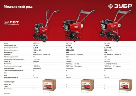 Культиватор бензиновый МКТ-170 серия МАСТЕР купить в Уфе